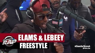 Elams amp Lebeey en freestyle PlanèteRap [upl. by Crispa509]