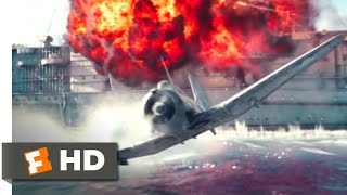 Midway 2019  Destroying the Akagi Scene 710  Movieclips [upl. by Malvia]