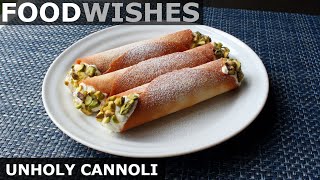 Unholy Cannoli  Easy Cheater Cannoli  Food Wishes [upl. by Noram]