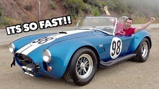 THIS 1965 SHELBY COBRA IS FASTER THAN A LAMBORGHINI [upl. by Dinan]