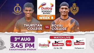 Thurstan College vs Royal College  Dialog Schools Rugby League 2024 [upl. by Imojean]