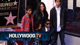 Babyface honored with a star on the Walk of Fame  HollywoodTV [upl. by Aneral]