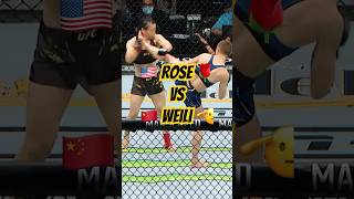 Rose Namajunas VS Weili Zhang 🤝 [upl. by Ylera961]