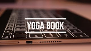 Lenovo Yoga Book Windows amp Android anteprima IFA 2016 [upl. by Rednijar]