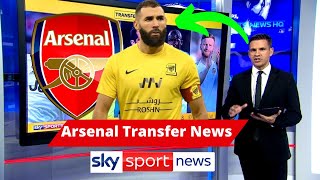 Arsenal breaking news Karim Benzema has already answered Arsenal transfer question as news today [upl. by Naltiak]