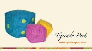 Cubos para niños tejidos a crochet [upl. by Naggem]