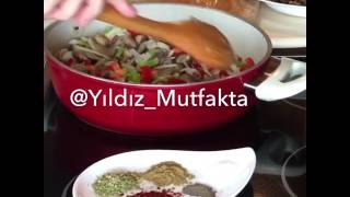 Güveçte Mantarlı Kaşarlı Et Sote Tarifi  Muhteşem Yemek Tarifleri [upl. by Arymas388]