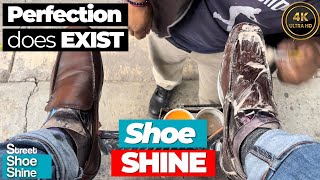 The Most Satisfying Shoe Shine Experience Ever  ASMR Personal Attention [upl. by Alaehcim]