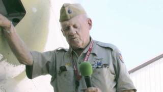 B17 Belly Turret Gunner Wilbur Richardson Interview at Planes of Fame [upl. by Amann291]