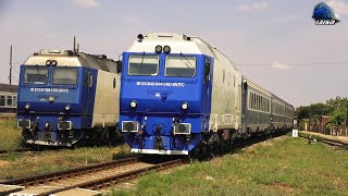 Trenuri amp Activitate FeroviarăTrains amp Rail Activity in Gara Mangalia Station  26 August 2021 [upl. by Helas]