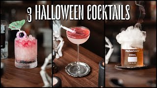 3 GREAT Halloween Cocktails actually worth making [upl. by Nally]