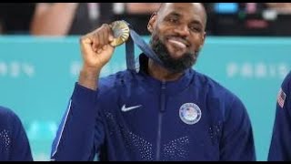 Team USA Wins 5th Straight Olympic Gold in Mens Basketball parisolympics2024 basketball nba [upl. by Berard170]