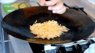 Steak Eggs and Hashbrowns cooked in a wok [upl. by Alban]