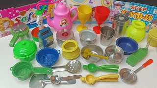 Play with Amazing mini kitchen set MINI CLAY Dolliyon [upl. by Areemas619]