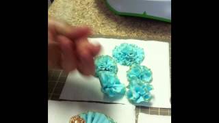 How To Decorate A Cake In GumpasteFondant Ruffles Part 2 [upl. by Baggott]