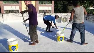 Geotextile Fabrics application in Terrace Waterproofing [upl. by Friedly831]