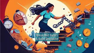 Break Bad Habits amp Build Discipline Affirmations  7 Hz  14 Hz [upl. by Prevot]