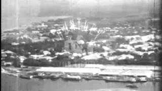 Leopoldville later Kinshasa in the 1940s Archive film 92970 [upl. by Euqinehs]