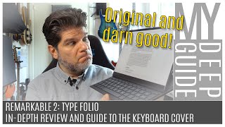 Remarkable 2 Type Folio InDepth Review and Guide to the Remarkable 2 Keyboard Cover [upl. by Valoniah]