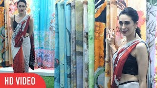 Karishma Kapoor At Satya Paul SPICE BLOOM Saree Collections Launch [upl. by Zanahs62]