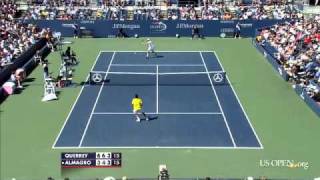 Querrey vs Almagro Highlights [upl. by Enavi]