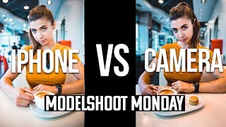 iPhone 11 Pro vs 6000 camera Portrait shoot Model shoot monday E04 [upl. by Mclaurin]