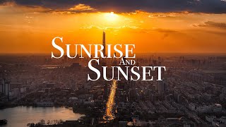 Sunrise and Sunset Videos No Copyright  Free Stock Sunrise and Sunset time footage [upl. by Yemaj212]