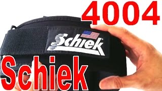 Schiek 4004🔴Padded LIFTING BELT サイズ感等 シーク パッド付リフティングベルト [upl. by Rebeh]