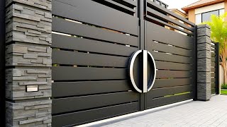 200 Best Modern Gate Design Ideas 2024  Iron Wooden amp Steel Gates for House Exterior Wall Design [upl. by Refotsirk]