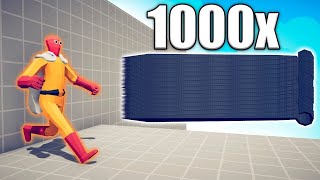 1000x OVERPOWERED SKEWER vs EVERY BOSS  TABS  Totally Accurate Battle Simulator 2024 [upl. by Rehc]