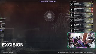 Destiny 2 Excision with my Salvations Edge Raid Fireteam Contest Mode [upl. by Ly509]