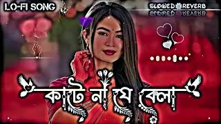 Kate Na Je Bela ｜ কাটে না যে বেলা ｜ Lo Fi Songslowed reverb Lerics Song [upl. by Irbua]