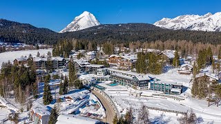 Winter Astoria Resort Seefeld Tyrol Austria presented by owner and host Elisabeth Gürtler [upl. by Killarney]