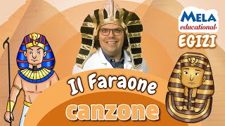 Il faraone  Renato lo scienziato canzone Educational MelaMusicTV ​ [upl. by Anilah]