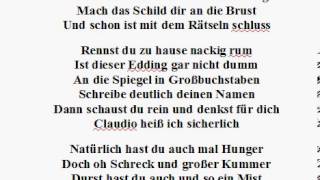 Gedicht zum Geburtstag  Wider das Vergessen mit Klopapier und Navigationsgerät [upl. by Smoht]