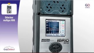 Détecteur multigaz portable MX6  GazDetect [upl. by Appledorf]