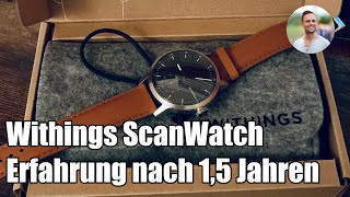 Withings ScanWatch Erfahrungsbericht [upl. by Katherin]