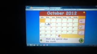 Starfall Calendar Of October 2012 [upl. by Jerol708]