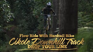 LINE FULL DROP Track DH Cikole  Hardtail Bike  Alejandry [upl. by Ayal]