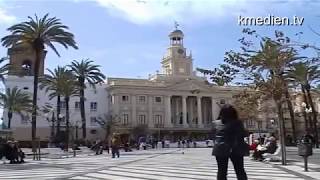 Cadiz Spanien Andalusien Kathedrale Castle Land Leute [upl. by Akenahs62]