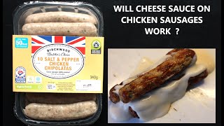 SALT amp PEPPER CHICKEN CHIPOLATAS  £249  340g  Lidl  Birchwood  Plus Cheesy Sausages [upl. by Rosalee]