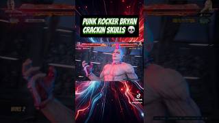 PUNK ROCKER BRYAN CRACKIN SKULLS tekken8 bryanfury punkrock gaming fgc sum41 gameplay combos [upl. by Venezia134]