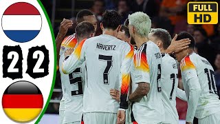 Germany vs Netherlands 22  All Goals amp Highlights 2024 HD [upl. by Ettenoitna482]