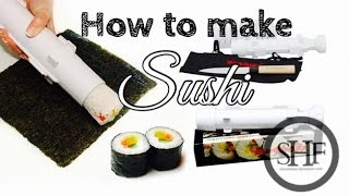 How to Make Sushi with a Sushi Maker [upl. by Oaks860]