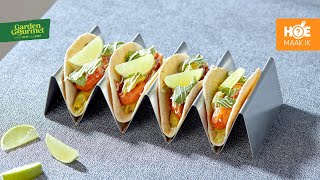 Crispy Tender Tacos  Garden Gourmet [upl. by Aicilif]