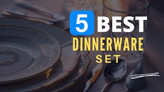 ⭕ Top 5 Best Dinnerware Set 2024 Review and Guide [upl. by Edwards]