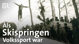 Als Skispringen Volkssport war Alte Sprungschanzen im Oberland  Schwaben amp Altbayern  BR [upl. by Pacifa681]