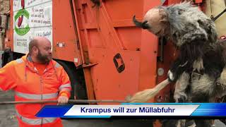 Krampus erlebt die Altstadt Salzburg [upl. by Akiret]