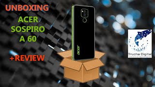 UNBOXING  REVIEW ACER SOSPIRO A60L [upl. by Levania]