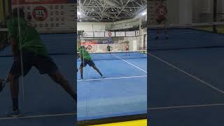 Scambi a padel al Padel best Expo di montecarlo con il mitico Dida e Aaron Winters [upl. by Leschen]